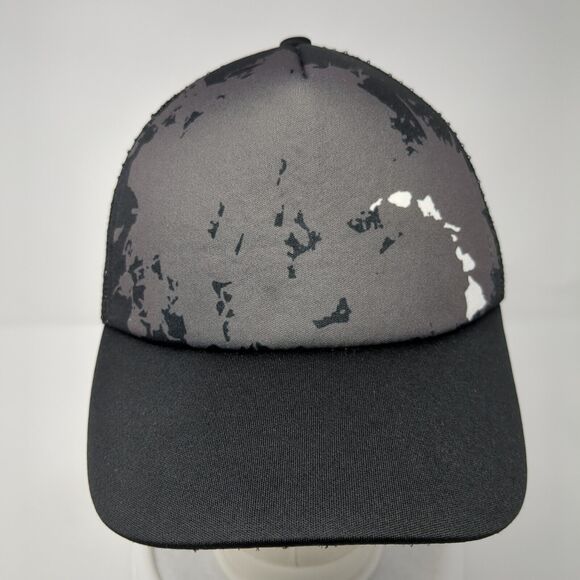 Surfware Hawaiian Classics Snapback Trucker Hat Black OS Adjustable Mesh Back - Picture 2 of 8